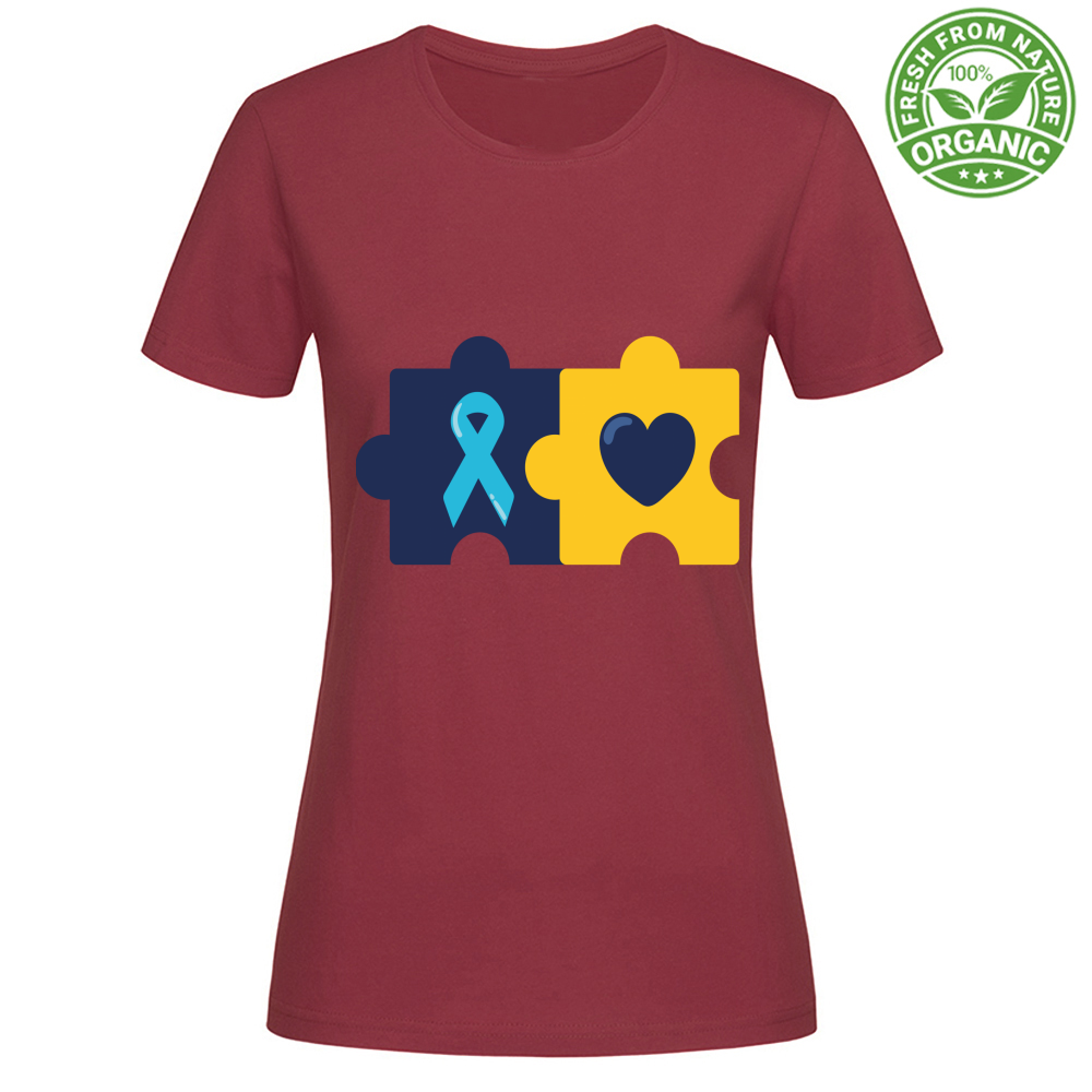 T-Shirt Woman Organic Camiseta Unisex de Algodon Organico: Moda Conscien sd